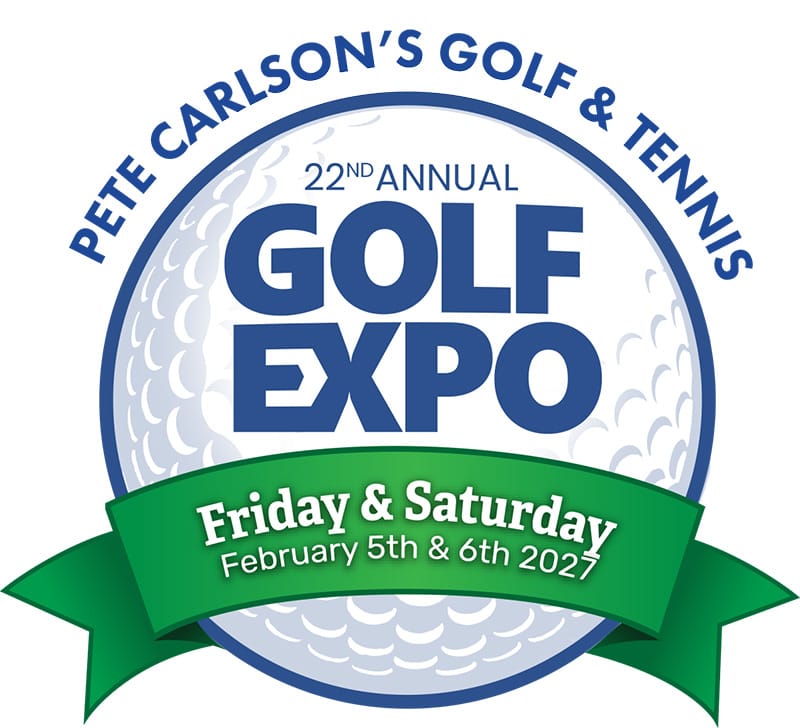 golf expo 2027 logo – with date BLUE letters copy